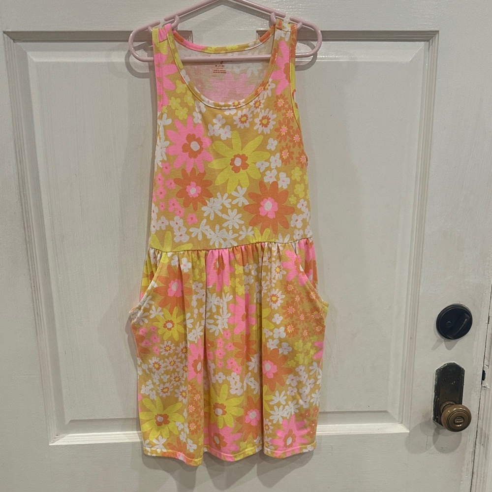Cat & Jack Girls Floral Dress Size 7/8
